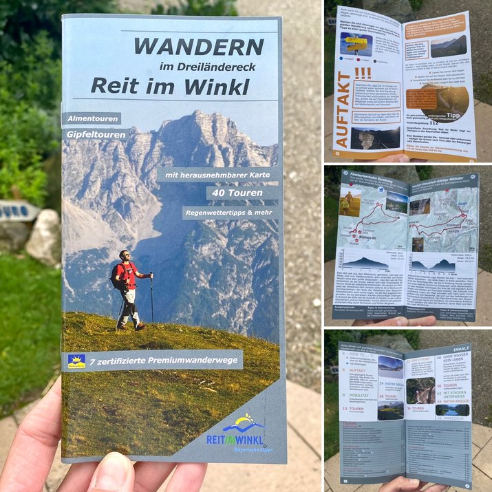 Wanderführer Dreiländereck Reit im Winkl